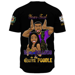 Africazone Baseball Jersey - Couple Omega Psi Phi And Sigma Gamma Rho A31 | Africazone.store