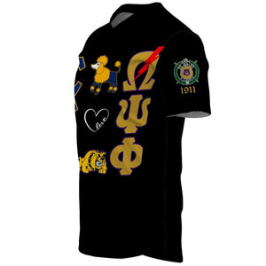 Africazone Baseball Jersey - Couple Omega Psi Phi And Sigma Gamma Rho A31 | Africazone.store