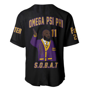 (Custom) Africazone Baseball Jersey - Omega Psi Phi Fraternity A31 | Africazone.store