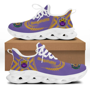Africazone Shoes - Omega Psi Phi Baseball Style Clunky Sneakers J5 | Africazone.store