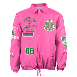 Africa Zone Greek Life Clothing - AKA Sorority 1908 Crossing Jacket A31