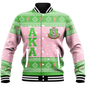 AKA Christmas Baseball Jackets A31 | Africa Zone