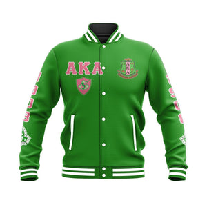 AKA Sorority Edsel Baseball Jacket | Africazone.store