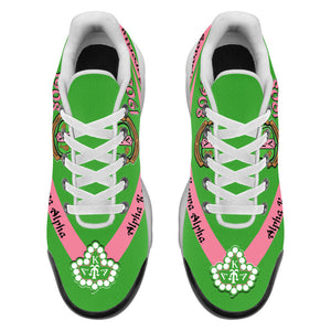 Africa Zone Greek Life Footwear - AKA Sorority Cushion Sports Shoes A31