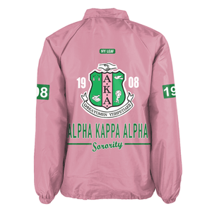 Africa Zone Greek Life Clothing - AKA Sorority Erik Style Crossing Jacket A31