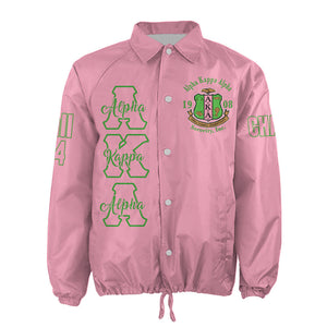 (Custom) Africa Zone Greek Life Clothing - AKA Sorority Crossing Jacket A31
