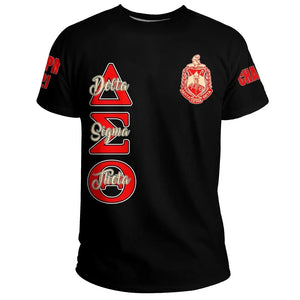 (Custom) Africa Zone Greek Life Clothing - Delta Sigma Theta Sorority T-shirt A31