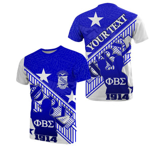 Personalized Phi Beta Sigma Crest Style T-shirt