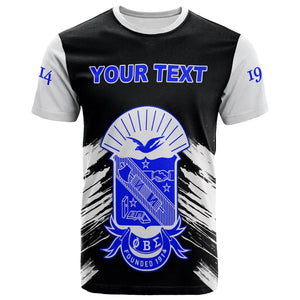 Personalized Phi Beta Sigma Black Gomab T-shirt