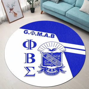 Newest Phi Beta Sigma Round Carpet