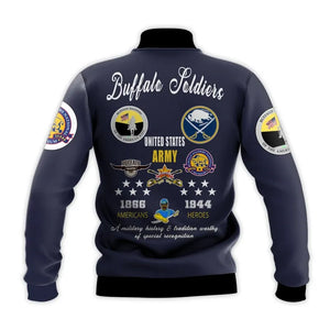 Buffalo Soldiers Baseball Jacket