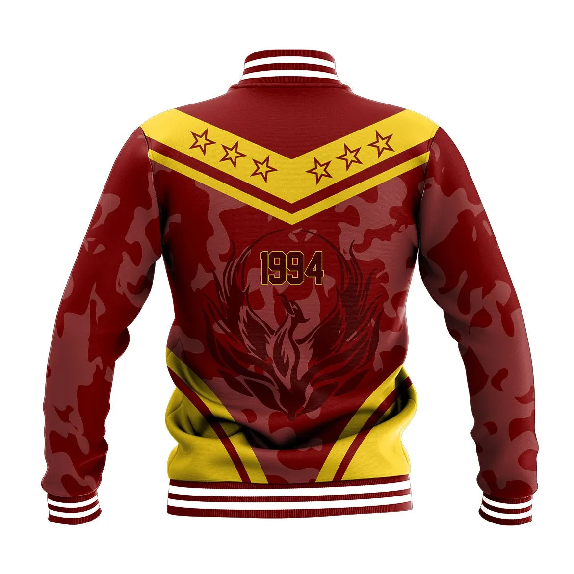 Phi Rho Eta Camouflage Baseball Jacket