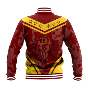 Phi Rho Eta Camouflage Baseball Jacket