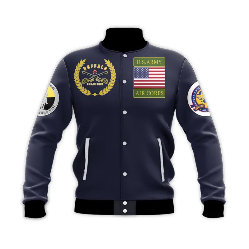 Buffalo Soldiers Baseball Jacket