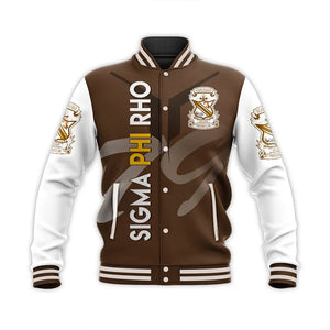 Africa Zone Jacket - Sigma Phi Rho Baseball Jacket Drinking Style