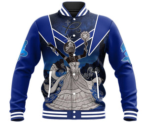 Bella Yemaya Orisha Baseball Jacket | Africazone.store