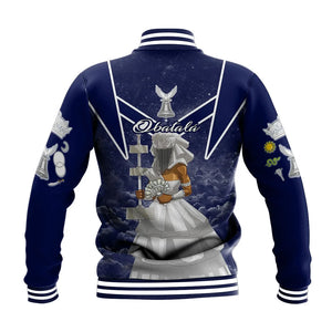Starry Night Orisha Obatala Baseball Jacket | Africazone.store