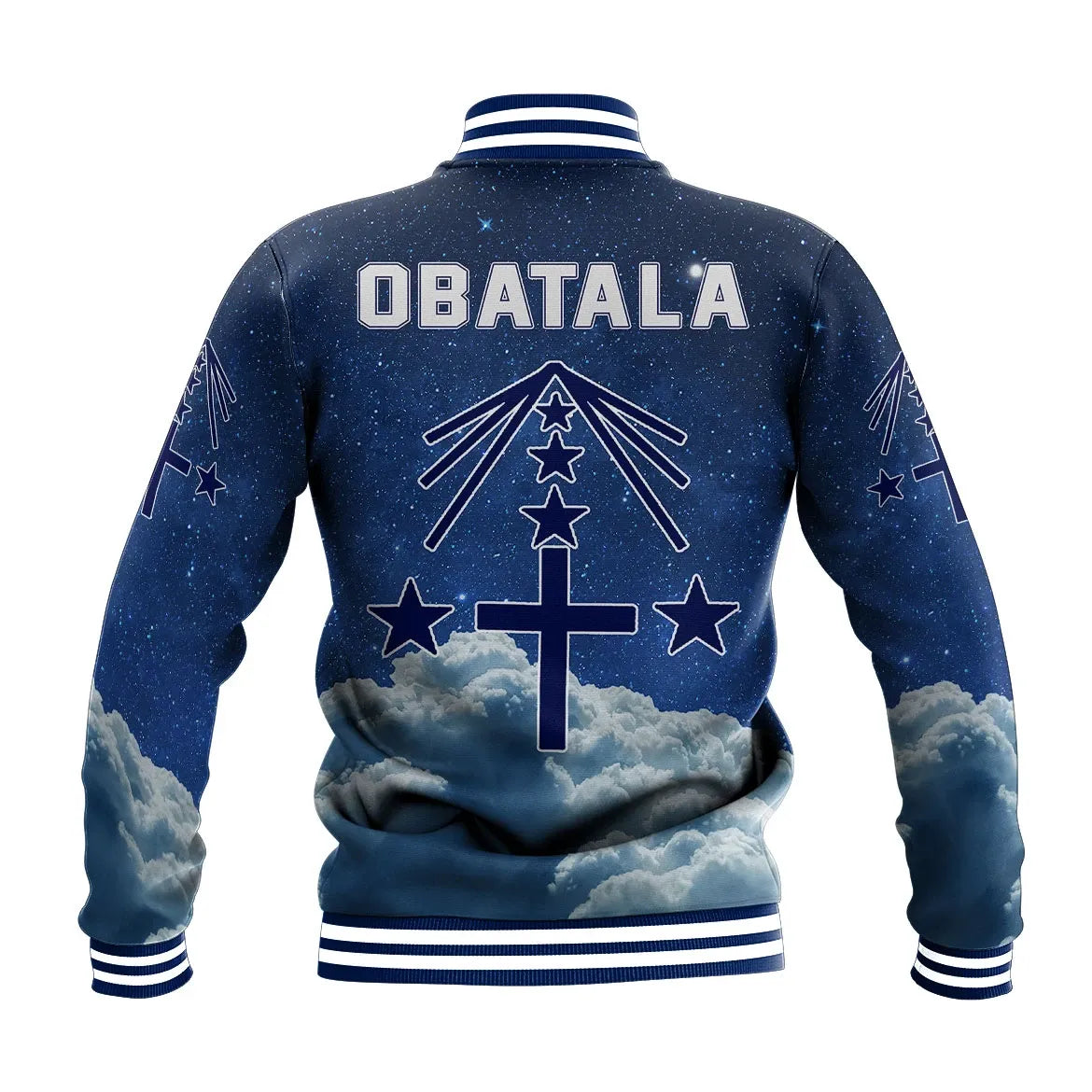 Yoruba Orisha Obatala Baseball Jacket