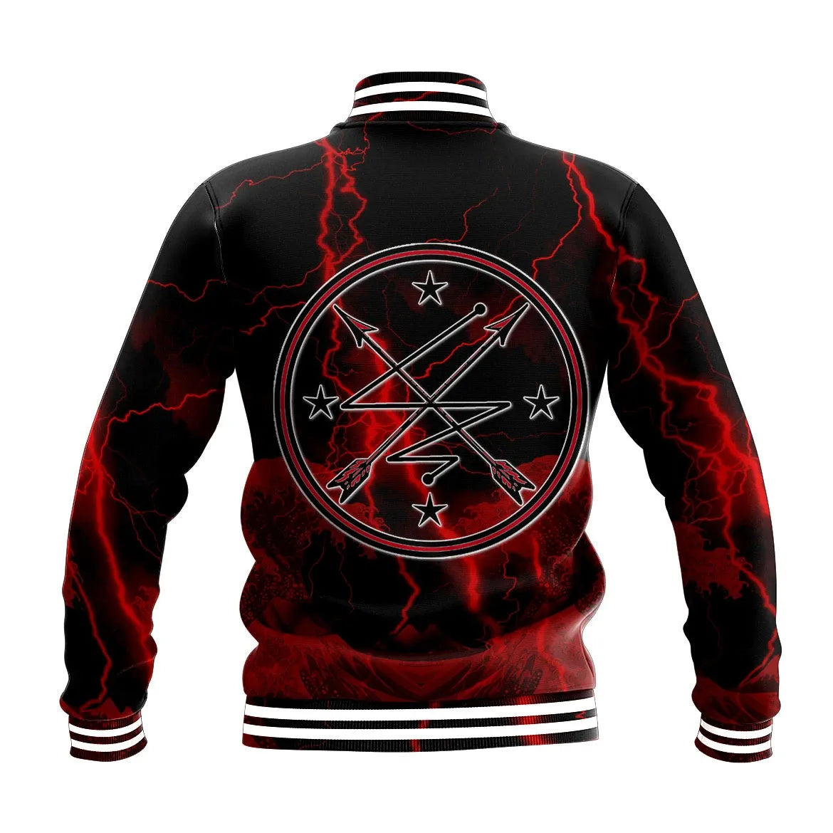 Thunder Orisha Oya Baseball Jacket | Africazone.store