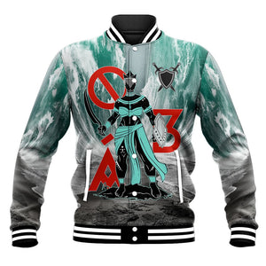 Yoruba Orisha Oba River God Baseball Jacket