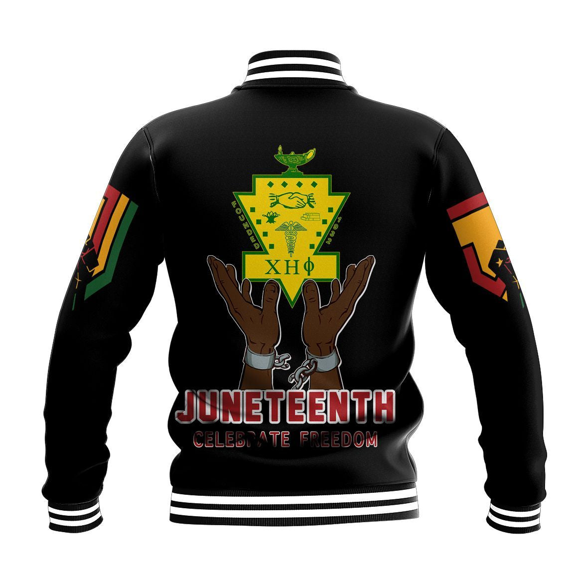 CEP Juneteenth Freedom Baseball Jacket