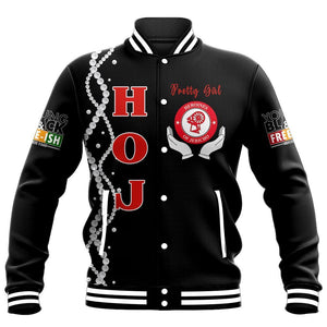 Africa Zone Jacket - Juneteenth Heroines Of Jericho Pretty Girl Baseball Jacket