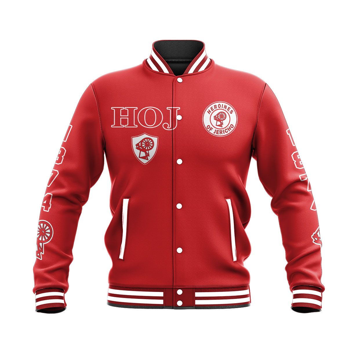 Heroines Of Jericho Edsel Baseball Jacket | Africazone.store