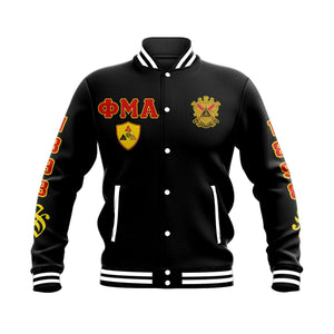 Phi Mu Alpha Sinfonia Edsel Ver.2 Baseball Jacket | Africazone.store