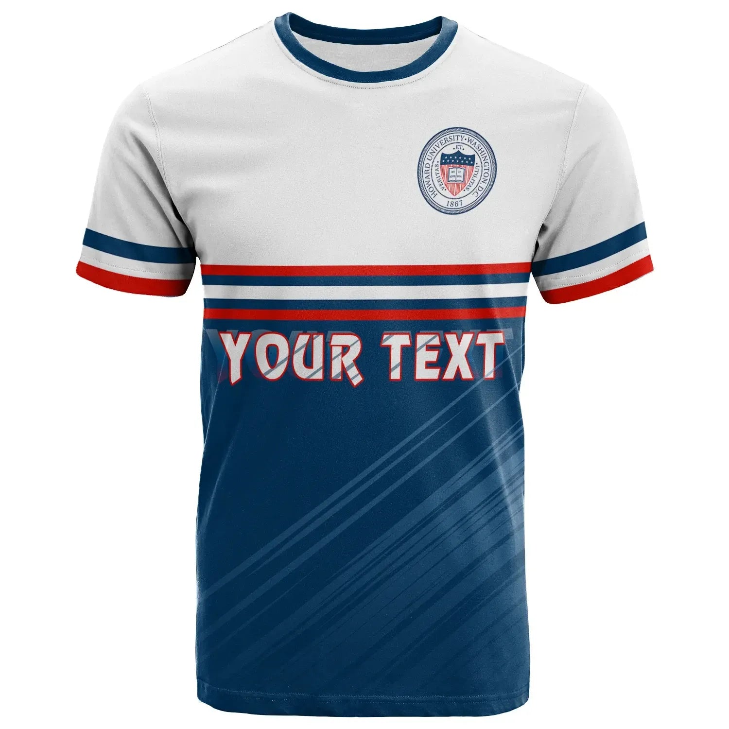 Personalized Howard University Version Special Hu T-shirt