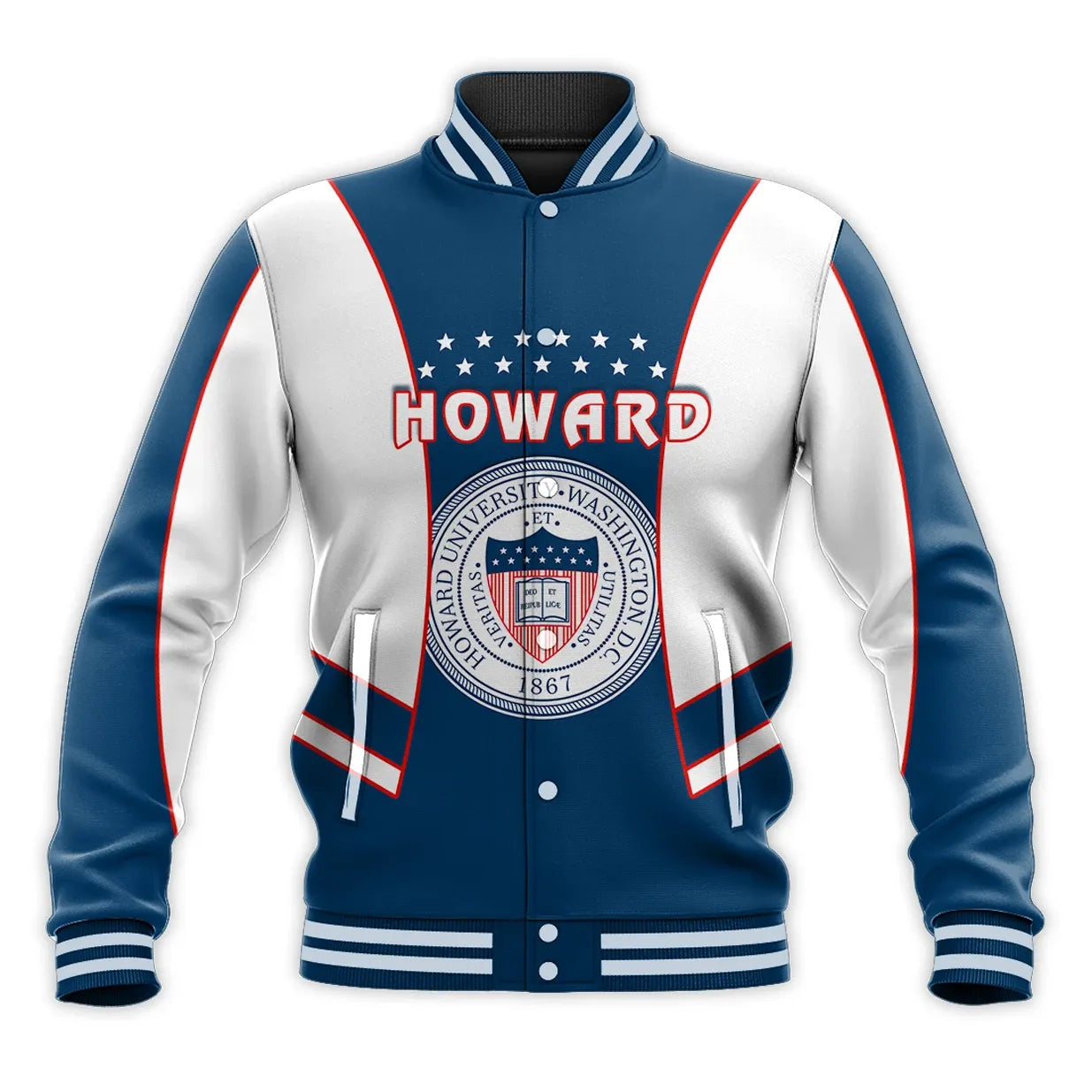 Howard University 154Th Anniversary  Baseball Jacket