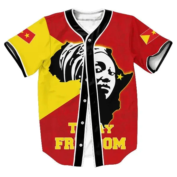 Tigray Women Freedom Baseball Jersey