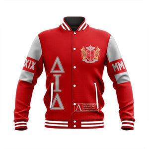 MCM Delta Iota Delta Baseball Jacket | Africazone.store