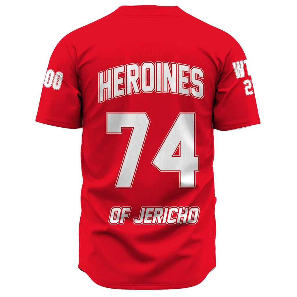 Heroines Of Jericho Baseball Jerseys | Africazone.store