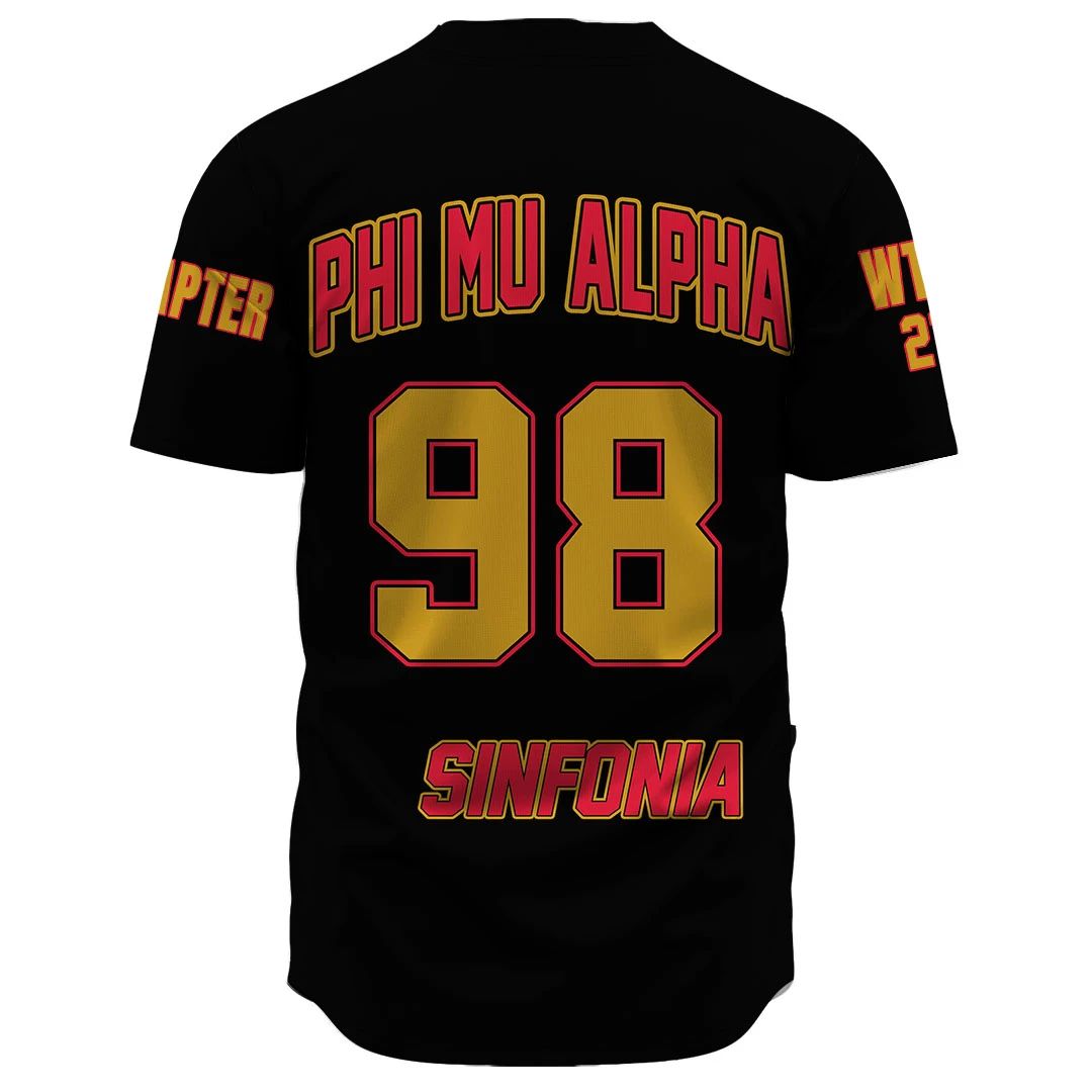 Phi Mu Alpha Baseball Jerseys | Africazone.store