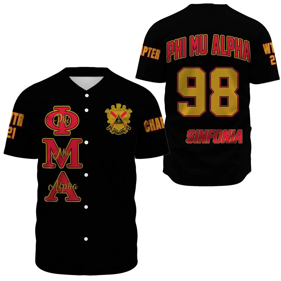 Phi Mu Alpha Baseball Jerseys | Africazone.store