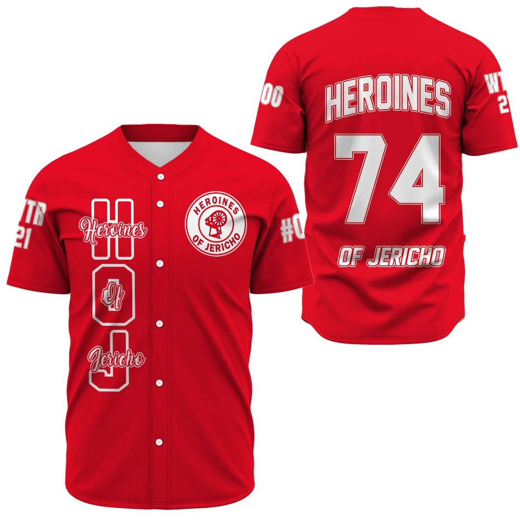 Heroines Of Jericho Baseball Jerseys | Africazone.store