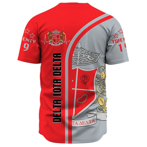 Delta Iota Delta In My Heart Baseball Jerseys | Africazone.store