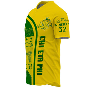 Chi Eta Phi In My Heart Baseball Jerseys | Africazone.store