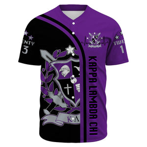 Kappa Lambda Chi In My Heart Baseball Jerseys | Africazone.store