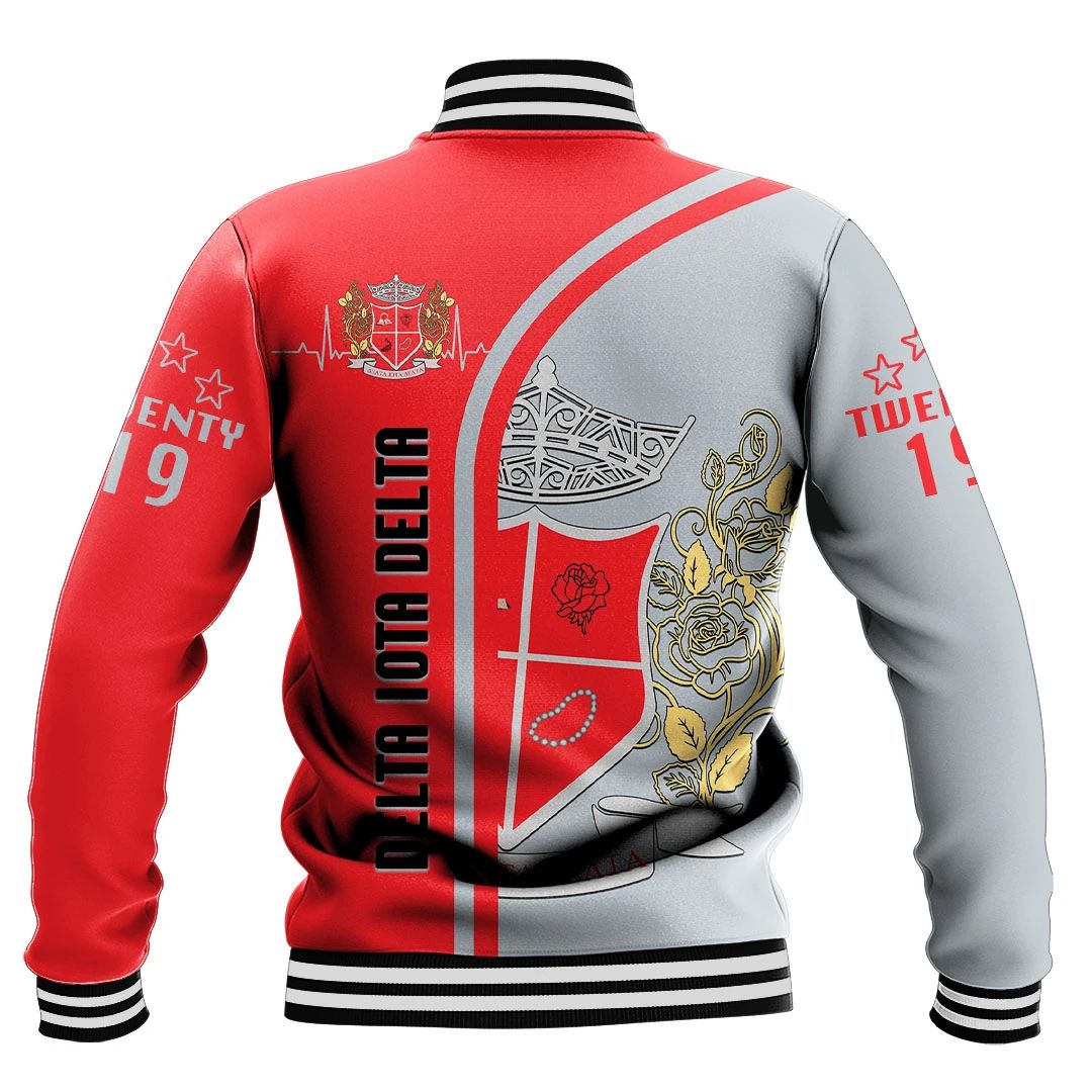 Delta Iota Delta In My Heart Baseball Jackets | Africazone.store