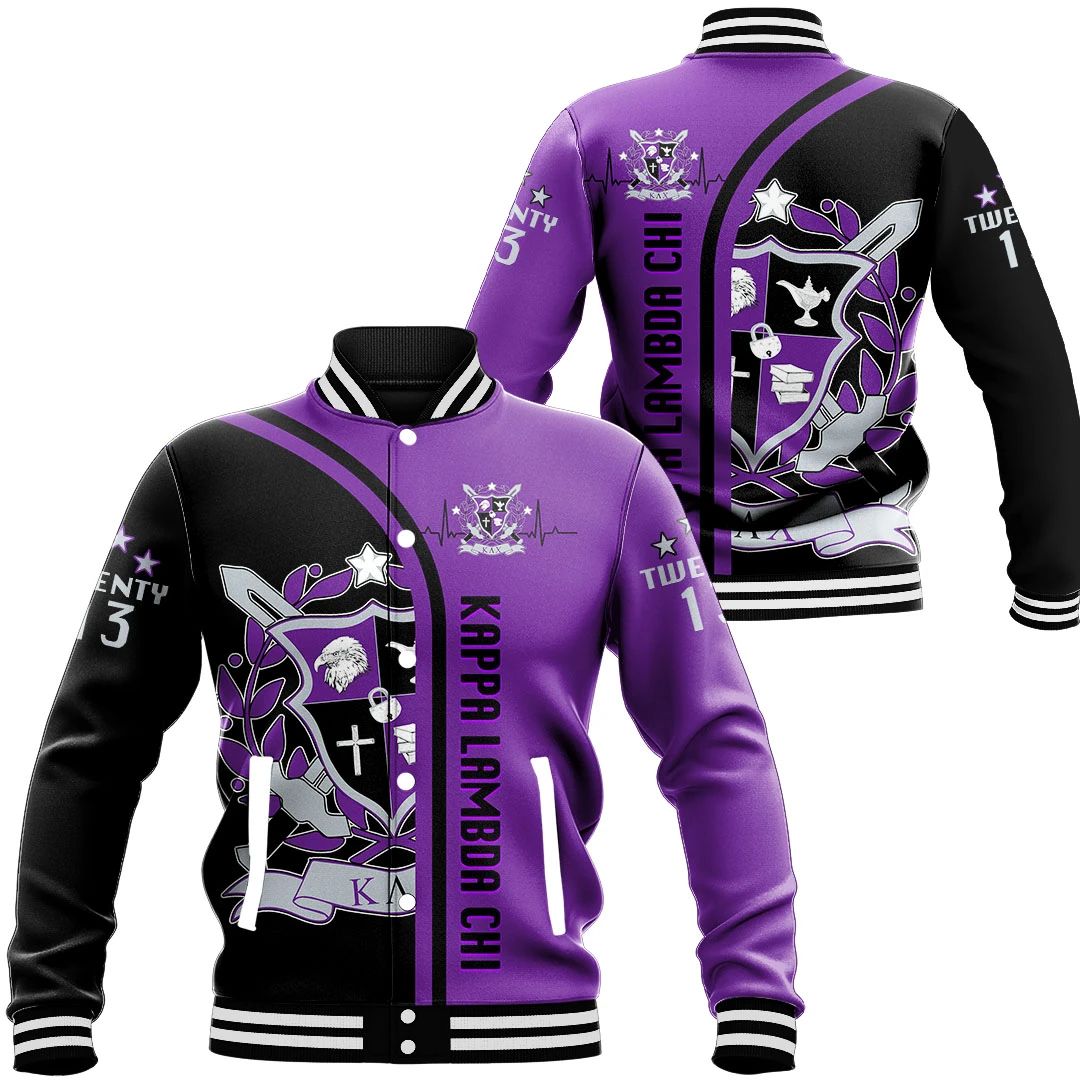 Kappa Lambda Chi In My Heart Baseball Jackets | Africazone.store