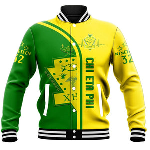 Chi Eta Phi In My Heart Baseball Jackets | Africazone.store
