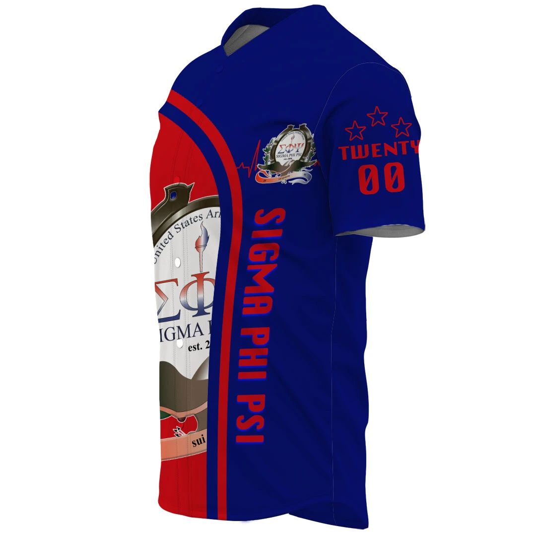 Sigma Phi Psi In My Heart Baseball Jerseys | Africazone.store