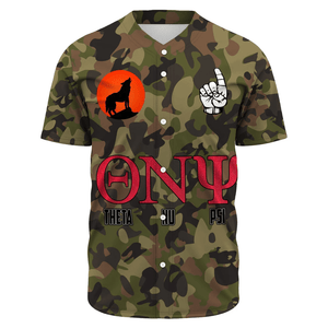 Theta Nu Psi Camo Baseball Jerseys | Africazone.store