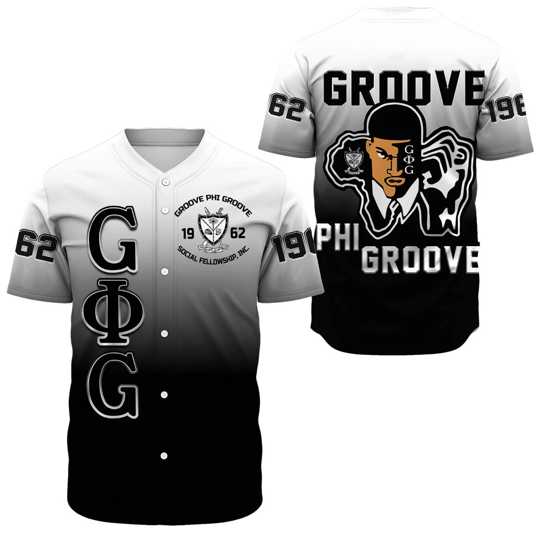Groove Phi Groove Gradient Baseball Jerseys | Africazone.store