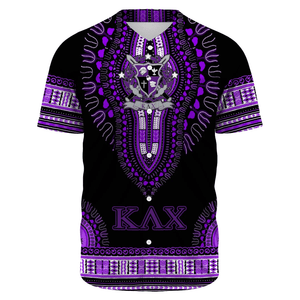 Kappa Lambda Chi Dashiki Baseball Jerseys | Africazone.store