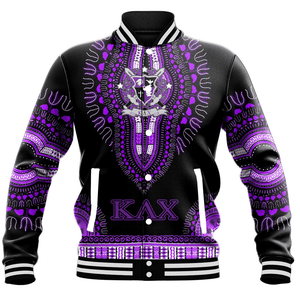 Kappa Lambda Chi Dashiki Baseball Jackets | Africazone.store