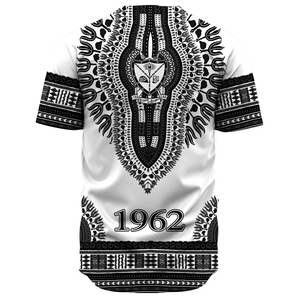 Groove Phi Groove Dashiki (White) Baseball Jerseys | Africazone.store