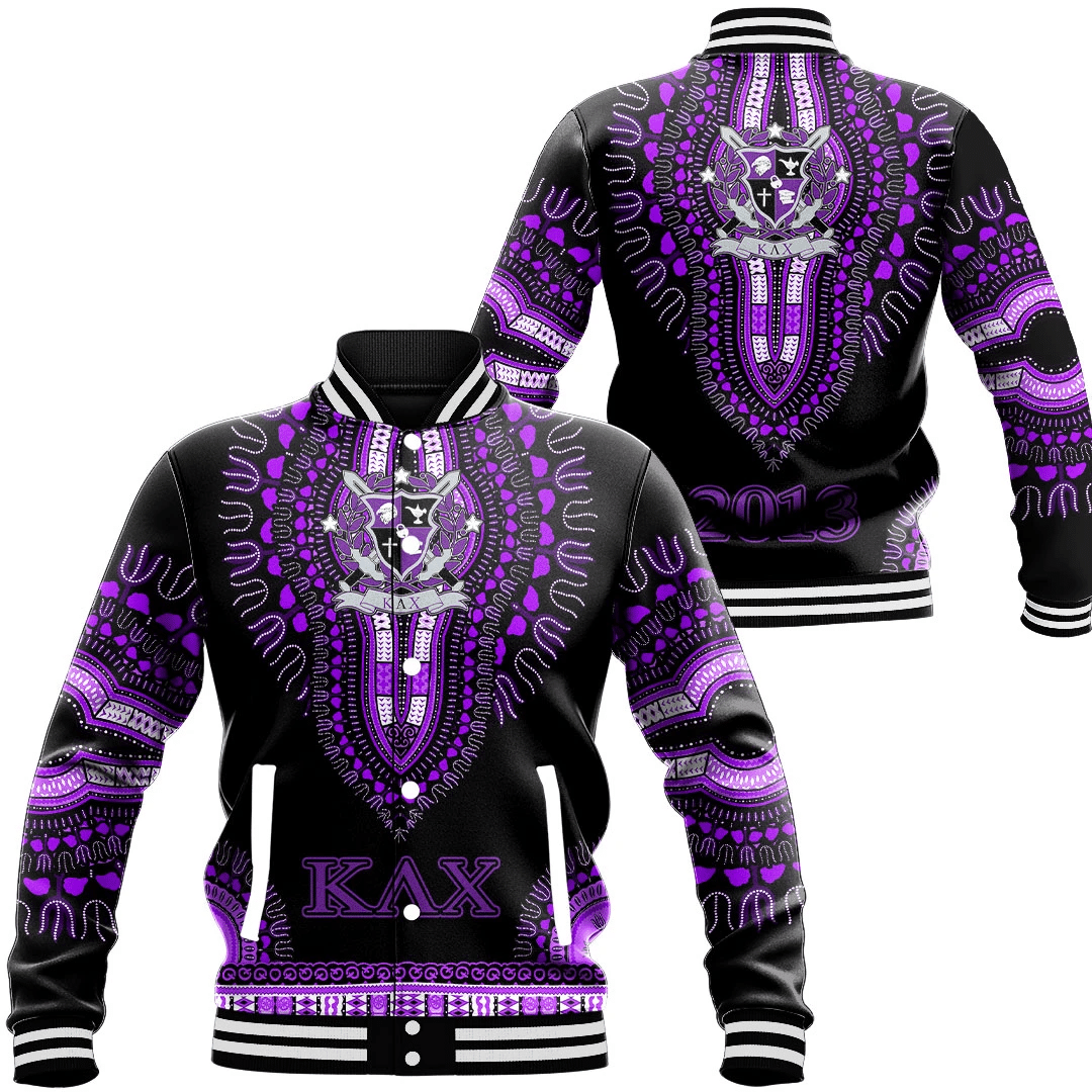 Kappa Lambda Chi Dashiki Baseball Jackets | Africazone.store