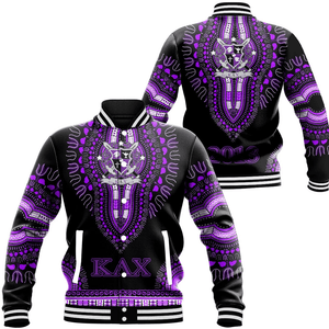 Kappa Lambda Chi Dashiki Baseball Jackets | Africazone.store